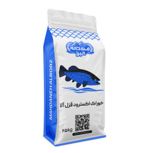 🐟 ۴۹۹- غذای اکسترود ماهی قزل الا مهدانه (G2) (ماهی ۲٠٠ الی ۴٠٠ گرم) {عمده}